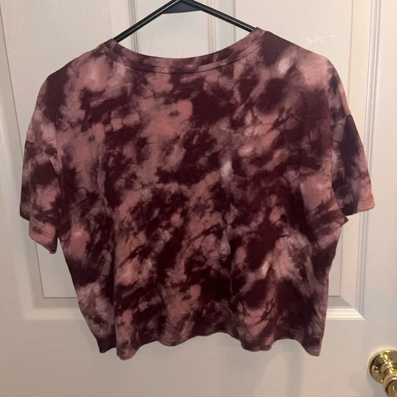 🌻Old Navy Tie Dye Crop T-Shirt Women’s medium - Picture 4 of 4